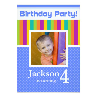 4 Year Old Birthday Party Invitations 9