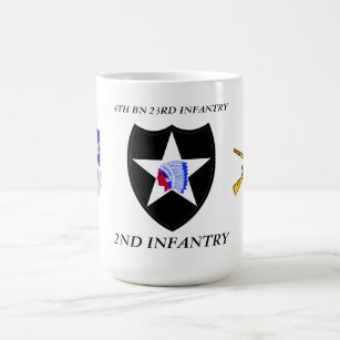 4TH BN 23RD INFANTRY 2ND INFANTRY DIVISION COFFEE MUG