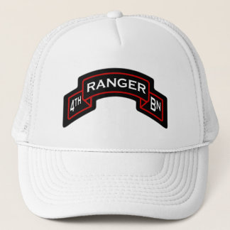 4th Bn, 75th Ranger Regiment - Airborne scroll Trucker Hat