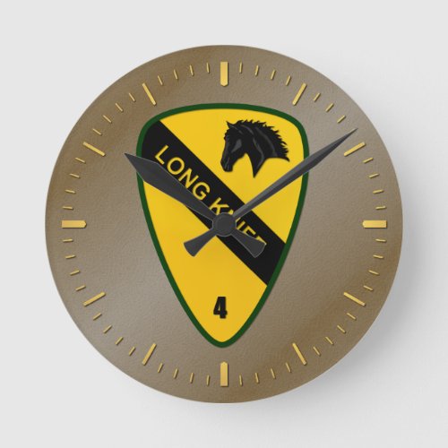 4th Brigade Combat Team 1st Cavalry Division Round Clock