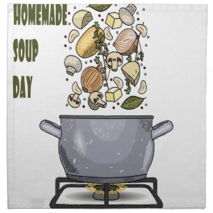 4th February - Homemade Soup Day Napkin