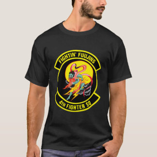 4Th Fighter Squadron Fighting Fuujins Military Vet T-Shirt