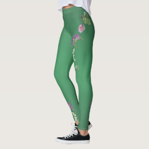 4th Fruit & Floral Anniversary Leggings