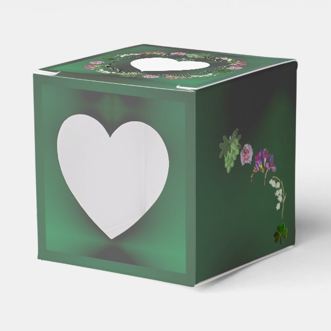 4th Fruit & Floral Favor Box (Front Side)
