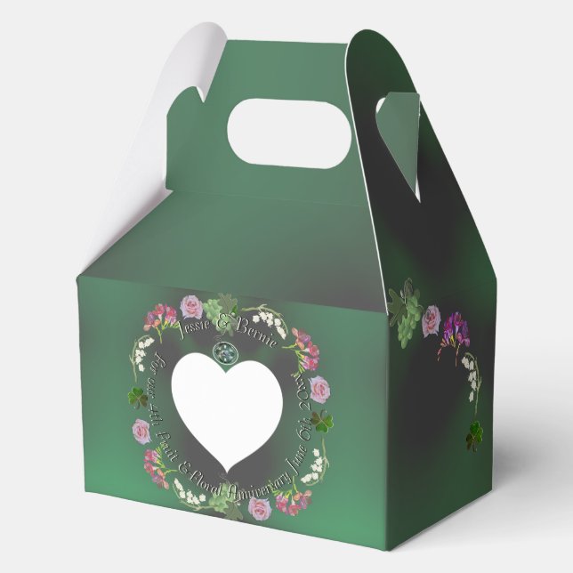 4th Fruit & Floral Favor Box (Front)