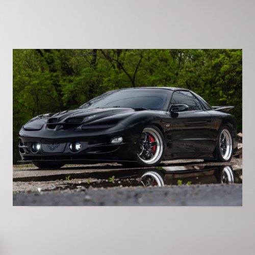 4th Gen WS6 Ram Air Trans Am Poster