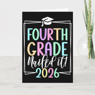 4th Grade 2026 Fourth Grade Graduation _2 Card