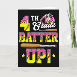 4th Grade Butter Up Softll Ice Cream Drip Ck To Sc Card