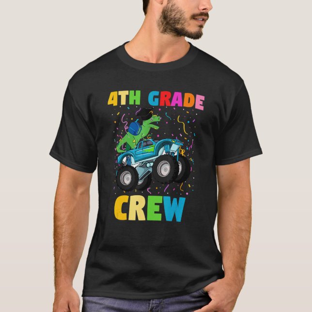 4th Grade Crew Graduator T-Shirt (Front)