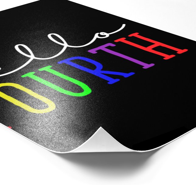 4th Grade Hello | Welcome To School Gift Photo Print (Corner)