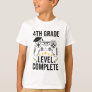 4th Grade Level Complete Graduation Gamer Class of T-Shirt