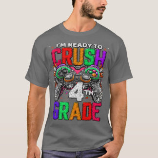 4th Grade Level Unlocked Game On 4th Grade Back To T-Shirt