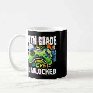 4th Grade Level Unlocked Video Game Ck To School B Coffee Mug