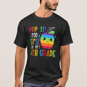 4th Grade Pop It Teacher Team Fourth Grade Squad G T-Shirt