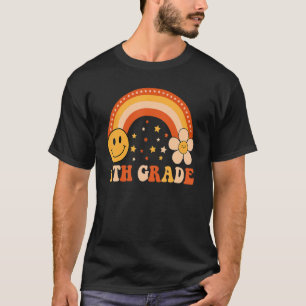 4th Grade Rainbow Kids Teacher Team Fourth Grade T-Shirt
