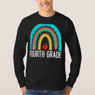 4th Grade Rainbow Teacher Team Fourth Grade Squad  T-Shirt