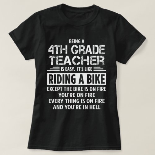 4th Grade Teacher T_Shirt