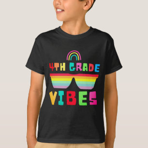 4th Grade Vibes Back To School Teacher & Student T-Shirt