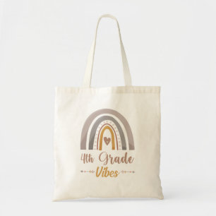 4th Grade Vibes Fourth Grade Back to School Tote Bag