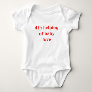 4th helping of baby love bodysuit