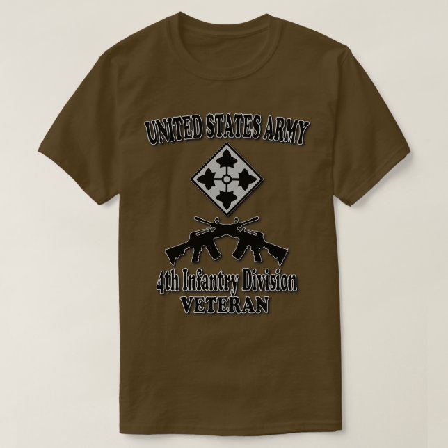 4th Infantry Division 2 T-Shirt (Design Front)