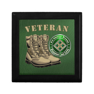 4th Infantry Division Afghanistan Veteran Gift Box
