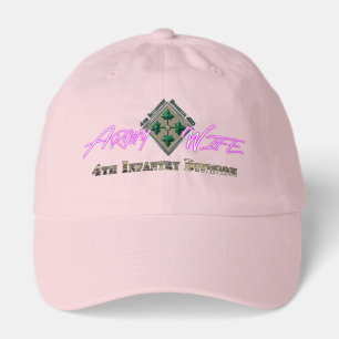 4th Infantry Division Army Wife Hat