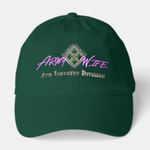 4th Infantry Division Army Wife Hat