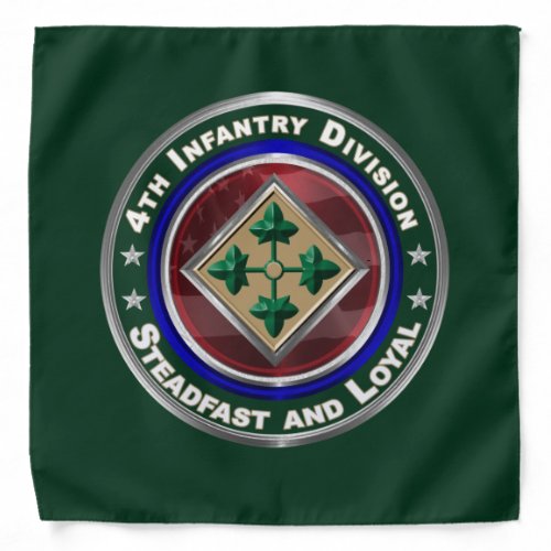 4th Infantry Division Bandana  