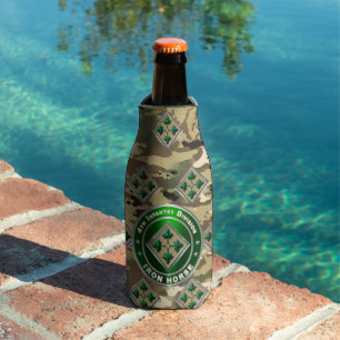 4th Infantry Division Bottle Cooler
