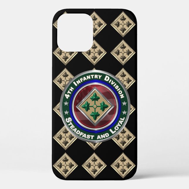 4th Infantry Division  Case-Mate iPhone Case (Back)
