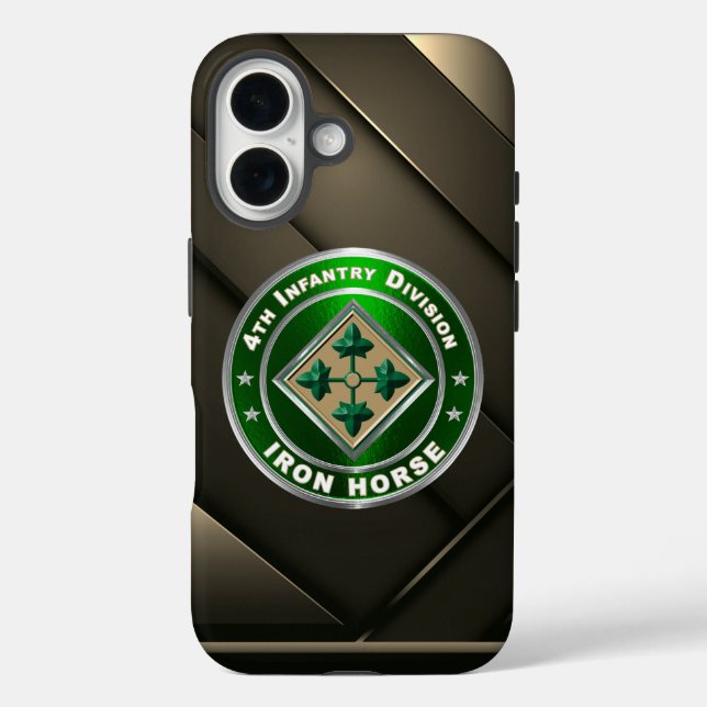 4th Infantry Division  Case-Mate iPhone Case (Back)