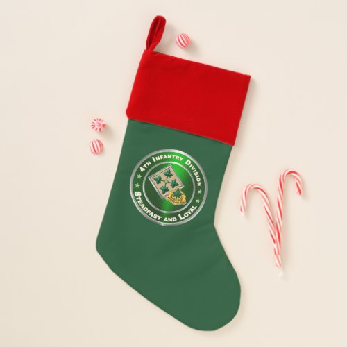 4th  Infantry Division  Christmas Stocking