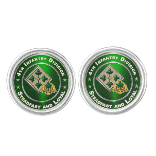 4th Infantry Division   Cufflinks