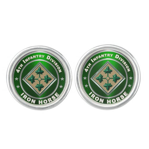 4th Infantry Division   Cufflinks