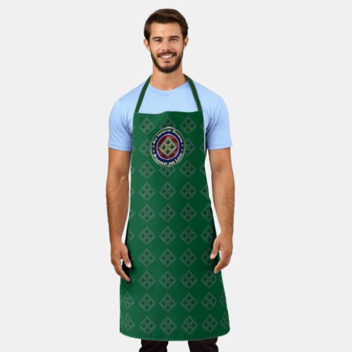 4th Infantry Division Customized Apron