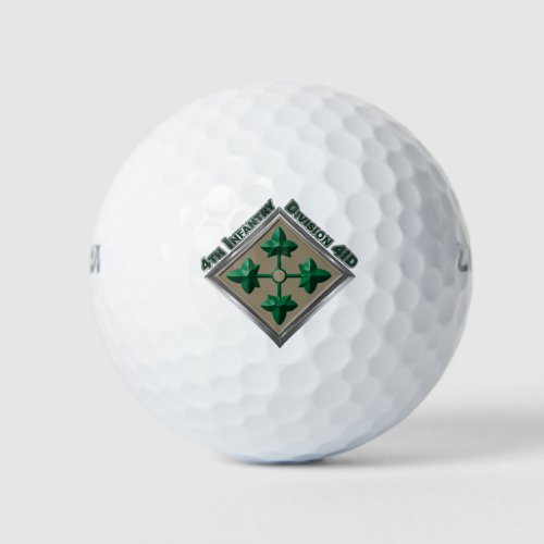 4th Infantry Division  Golf Balls
