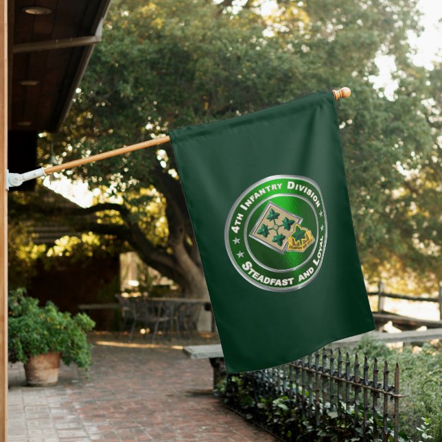 4th Infantry Division   House Flag (In SItu)
