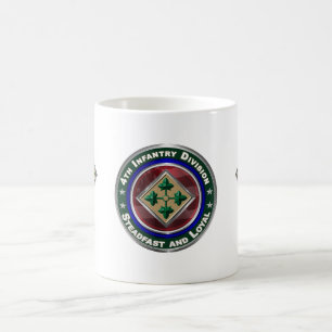 4th Infantry Division Keepsake Color Morph Mug
