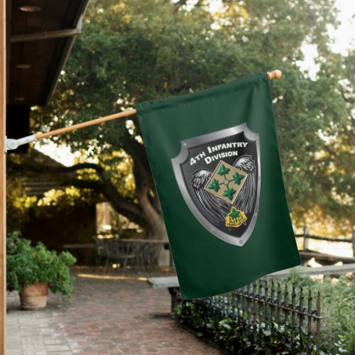 4th Infantry Division Keepsake Flag