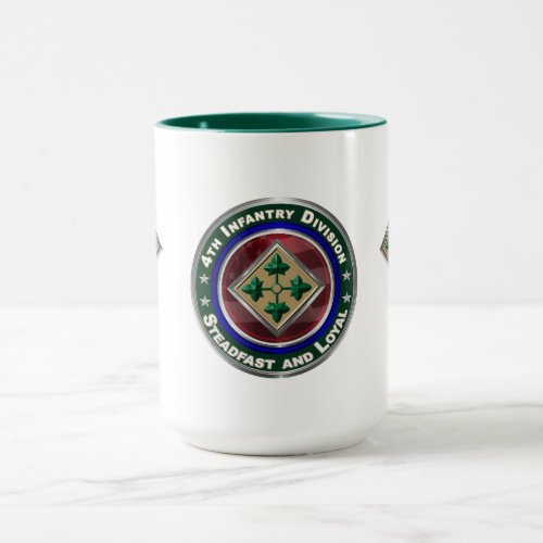 4th Infantry Division Keepsake Mug
