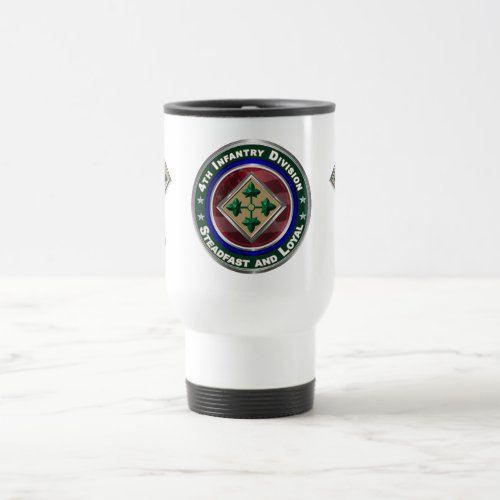 4th Infantry Division Keepsake Travel Mug