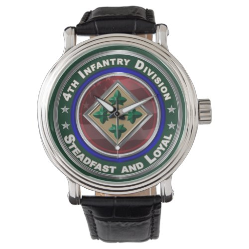 4th Infantry Division Keepsake Watch