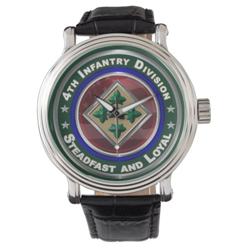4th Infantry Division Keepsake  Watch