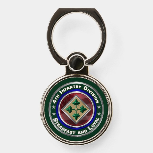4th Infantry Division  Phone Ring Stand (Front)