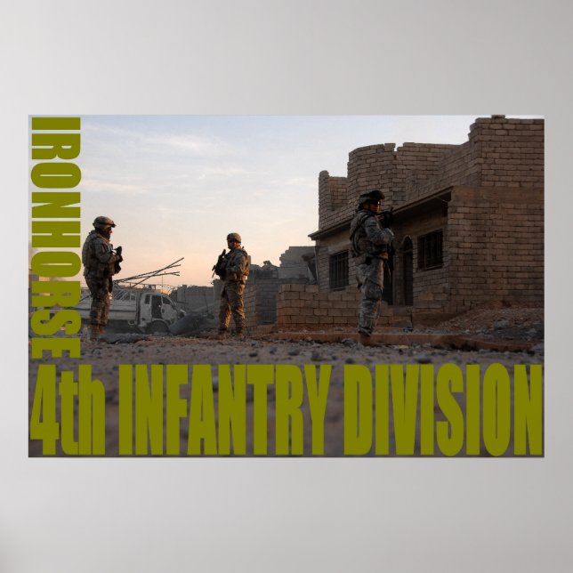 4th Infantry Division Poster (Front)