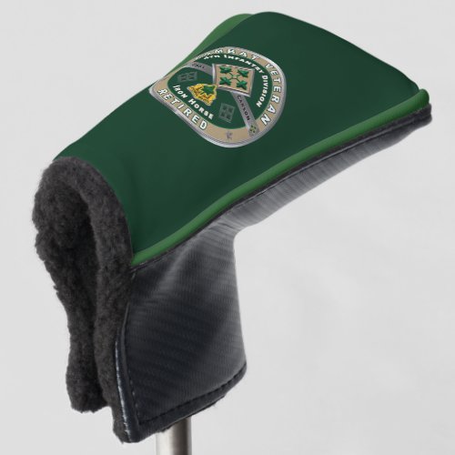4th Infantry Division Retired Golf Head Cover