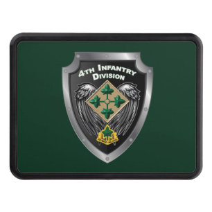 4th Infantry Division Shield Hitch Cover