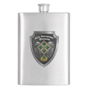 4th Infantry Division “Steadfast and Loyal” Flask