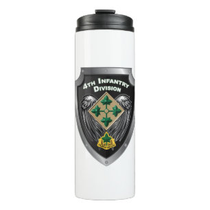 4th Infantry Division “Steadfast and Loyal” Gift Thermal Tumbler